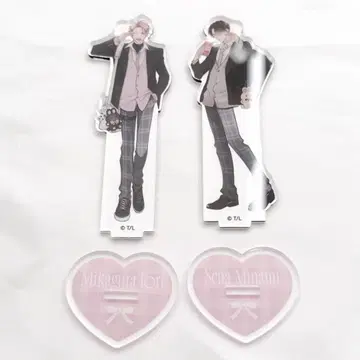 전설의 야리친 vs 철벽의 엉덩이 구멍 카페 아크릴 스탠드