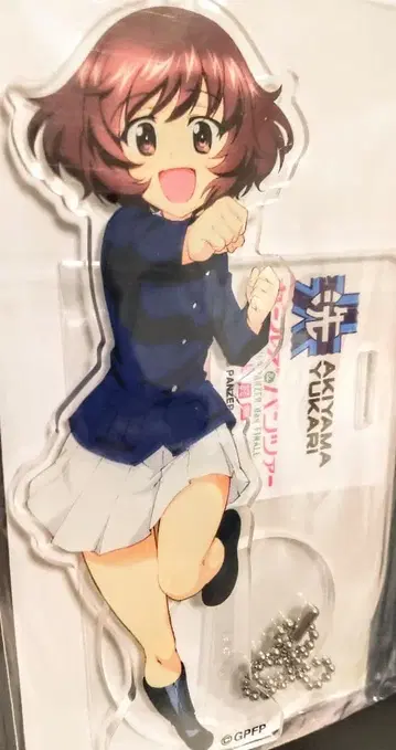 [ 미개봉 ] 걸즈 앤 판처 드링크 아크릴 스탠드 아키야마 유카리 걸판