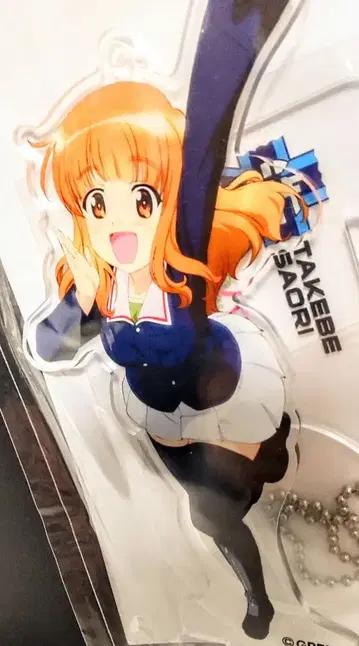 [ 미개봉 ] 걸즈 앤 판처 드링크 아크릴 스탠드 타케베 사오리 걸판