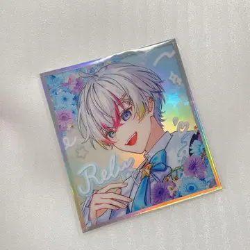 스타포라 4주년 기념 색지풍 아크릴 플레이트 Relu 레루군