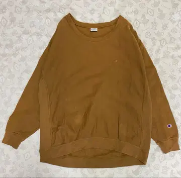 새상품급 슬로브 이에나 별주 챔피온 맨투맨 브라운