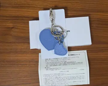 렉서스 하트 모양 가죽 키링