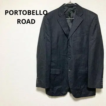 포트베이트 로드 남성용 테일러드 자켓 오피스 수트 짙은 그레이