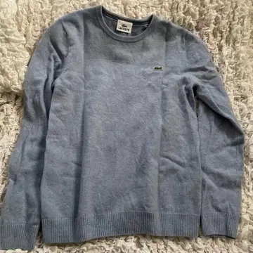 LACOSTE 라코스테 라이트 블루 긴팔 스웨터