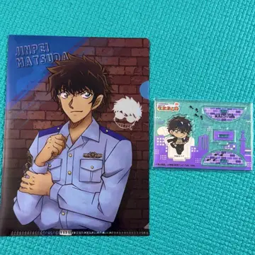 명탐정 코난 마츠다 진페이 아크릴 스탠드 미니 클리어 파일