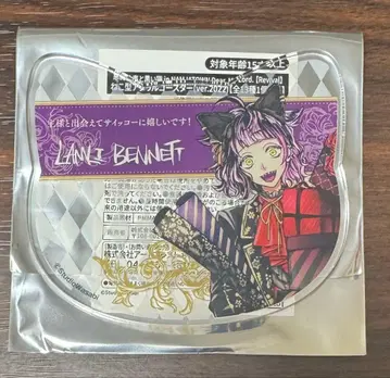 악마 집사와 검은 고양이 아쿠네코 난자타운 아크릴 코스터 라무르