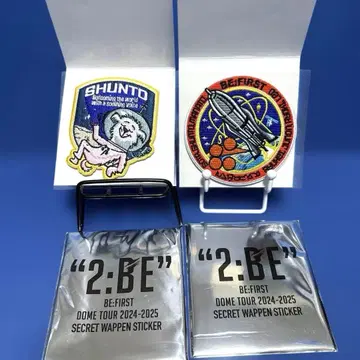 BE:FIRST 2:BE 와펜 스티커 2장 세트 슈토피피군