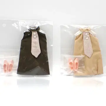 리카짱 캐슬 복각 사이즈 인형 교실 드레스 2세트 3658