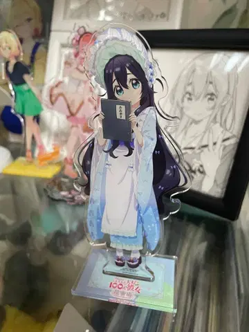 100카노 요시모토 시즈쿠 콜라보 카페 아크릴 스탠드