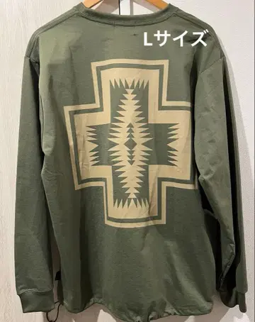 PENDLETON 펜들턴 롱T 카키색 L 사이즈