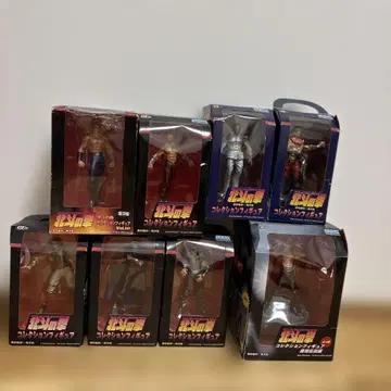 카이요도 북두의 권 컬렉션 피규어 8개