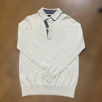 23구 긴팔 피케 셔츠