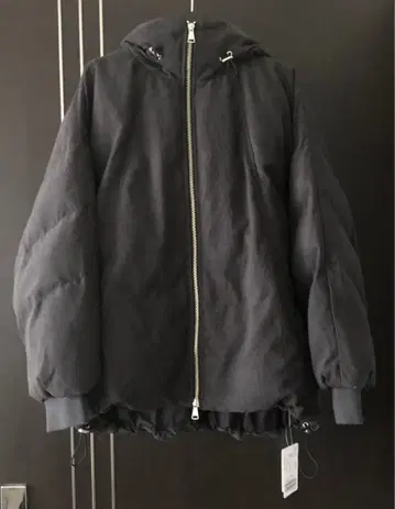 슬로브 이에나 충전솜 볼륨 후드 블루종