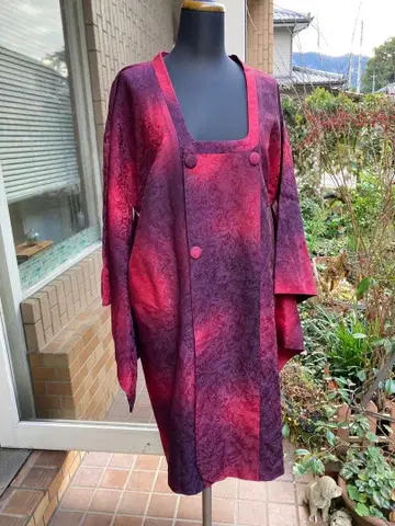 기모노 도행 코트 앤티크