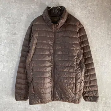 UNIQLO 울트라 라이트 다운 다운 자켓 M 사이즈 브라운 경량