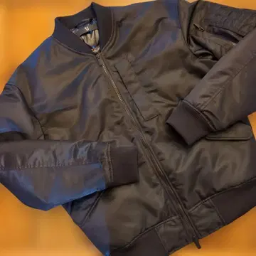 UNIQLO +J 플라이트 자켓 MA-1 XS 새상품 블랙