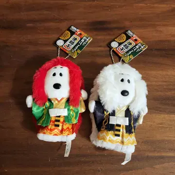 스누피 가부키 마스코트 연사자 세트