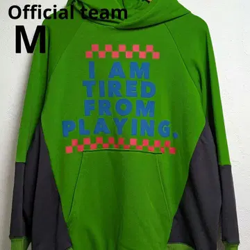 [ 새상품 ] Officialteam M 속기모 후드티