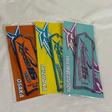 THE RAMPAGE 와펜 키링 시즈오카 오사카 트라스테