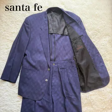 산타페 패턴 수트 빈티지 레어 네이비 셋업 스다 마사키