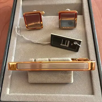 던힐 커프스 & 넥타이핀 세트
