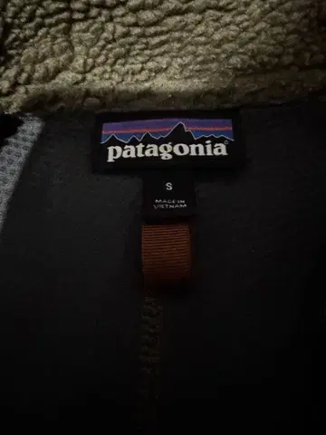 patagonia 플리스 자켓 S 올리브 그린