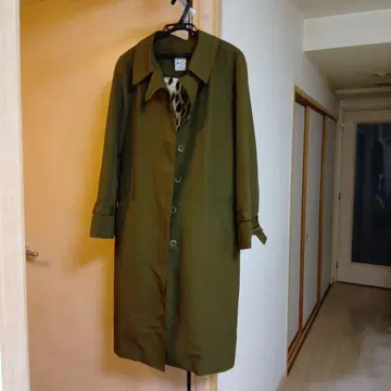 준코 시마다 40주년 표범 무늬 라이너 세트 트렌치코트