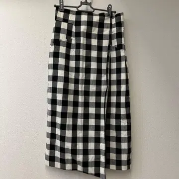 새상품 저스길리티 랩 스타일 타이트 스커트 깅엄 체크 2