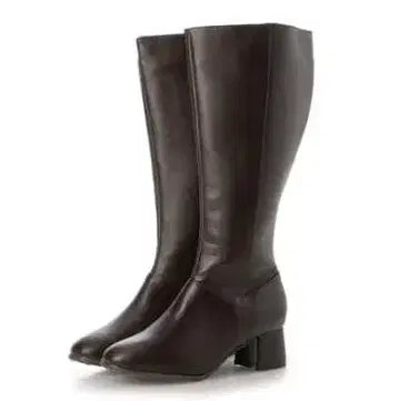 la farfa 여성용 롱 부츠 넓은 4E/통 넓음/빅 사이즈