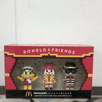 맥도날드 x nanoblock 한정 피규어 세트