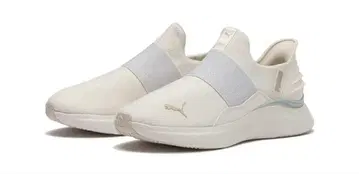 Puma 슬립온 스니커즈 화이트