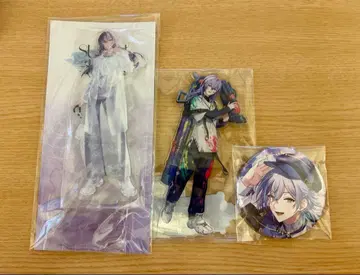 니지산지 호시미치 쇼 아크릴 스탠드 캔뱃지 묶음 판매