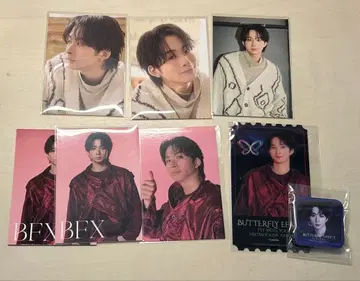 FANTASTICS 사와모토 나츠키 트레이딩 카드, 클리어 픽처, 캔뱃지