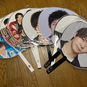 키시 유타 부채 7개 세트