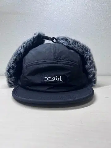 X-girl 플라이트 캡 블랙