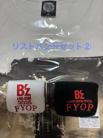 B'z LIVE-GYM 2025 -FYOP- 가챠 노멀 리스밴 세트