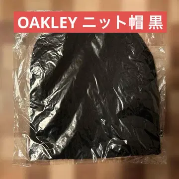 OAKLEY 니트 모자 블랙