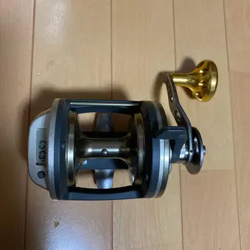 다이와 돌돔 낚시릴과 낚시무사 티타늄 파워 디스크 드랙 핸들 포함