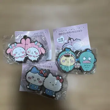 치이카와 산리오 러버 키링 마이멜로디 하치와레 키티 가챠