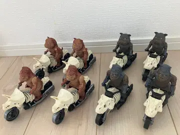 더 크레이지 프릭션 바이크 Ver. 고릴라 & 불독 전 4종 x 2 세트