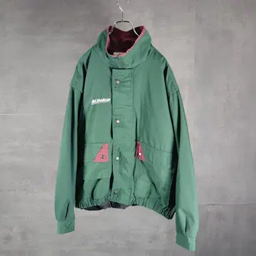 나일론 자켓 자수 로고 구제 의류 블루종 XL