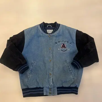 90s ARIZONA 애리조나 G 데님 자켓 S, 바시티 자켓