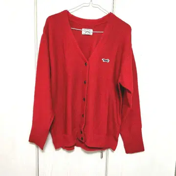 URBAN RESEARCH DOORS 리브 V넥 가디건