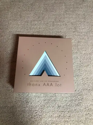 thanx AAA lot AAA DOME TOUR DVD