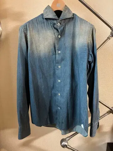 Giannetto Portofino 데님풍 셔츠