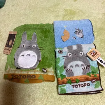 이웃집 토토로 타월 손수건 세트 3장 세트