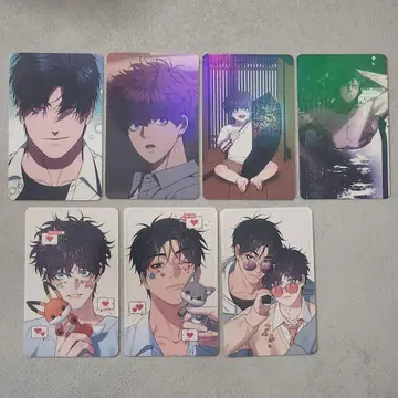 달콤한 보름달 밤의 숨바꼭질 트레이딩 카드 한국 BL