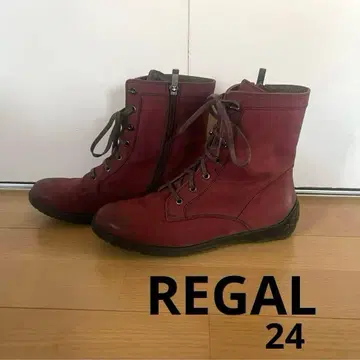[ 새상품 ] REGAL 보르도 숏부츠 24cm 경량