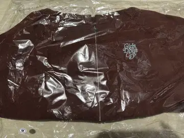 Girls Don't Cry 브라운 후드티 M 사이즈