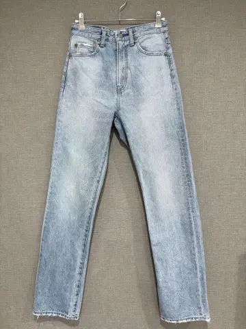 Ungrid 하이웨스트 스트레이트 데님 팬츠